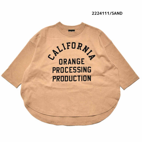 【130~150】★NEEDLEWORKS★天竺ロング丈ロンT(2224111j)